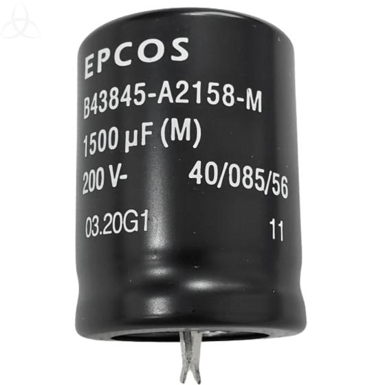 Imagem de  Capacitor Eletrolítico Snap-in 1500uf 200v 30x40mm