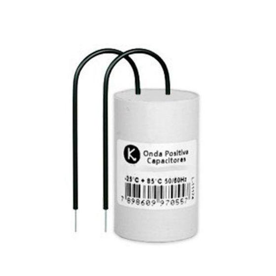 Imagem de Capacitor p/ VentiOnda Positiva 3+7 UF / 250V 3 Fios Kit com 10 Unidades - ONDA POSITIVA CAPACITORES