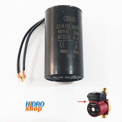 Imagem de Capacitor Para Pressurizador Lorenzetti Pl9 220v  PL9209