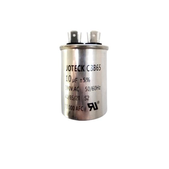 Imagem de Capacitor Partida Simples 10µF 380VAC Ar Condicionado 