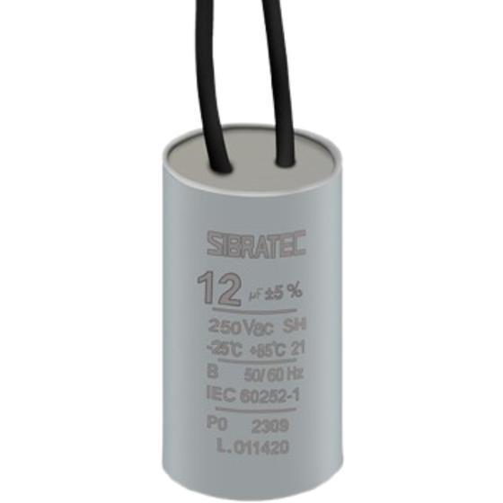 Imagem de Capacitor permanente com cabo 12,0 uf/250v