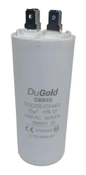 Imagem de Capacitor Permanente Plástico Dugold Dgcp 30uf 440 Vac