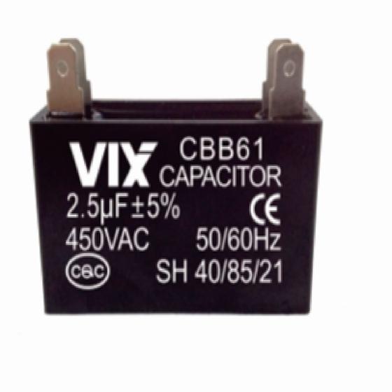 Imagem de Capacitor Permanente Vix 2.5MF -450 Volts