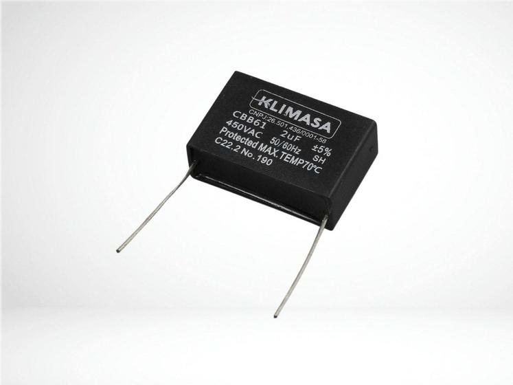 Imagem de Capacitor placa 2uf 450vac cbb61 quadrado - 11040004