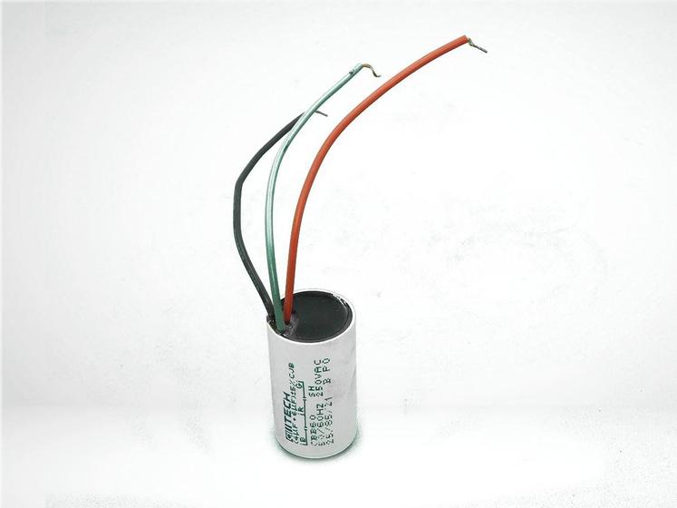 Imagem de Capacitor polipropileno 3 fios 4uf + 6uf  250vac - 0806025