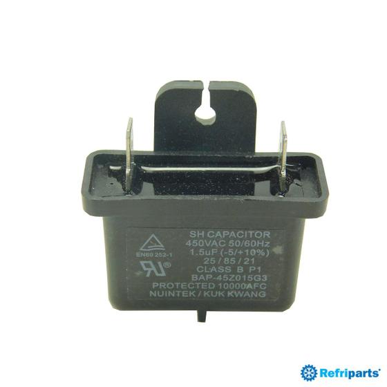 Imagem de Capacitor Split 1,5MF 450V 02 Terminais - 3H00671A