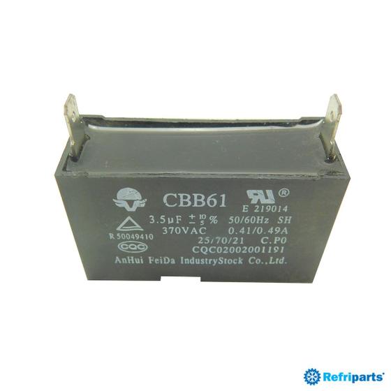 Imagem de Capacitor Split 3,5mf 370v - 3H00660X