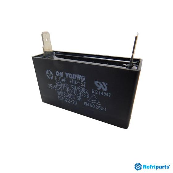 Imagem de Capacitor Split 6mf 02 Terminal - 3H00660V