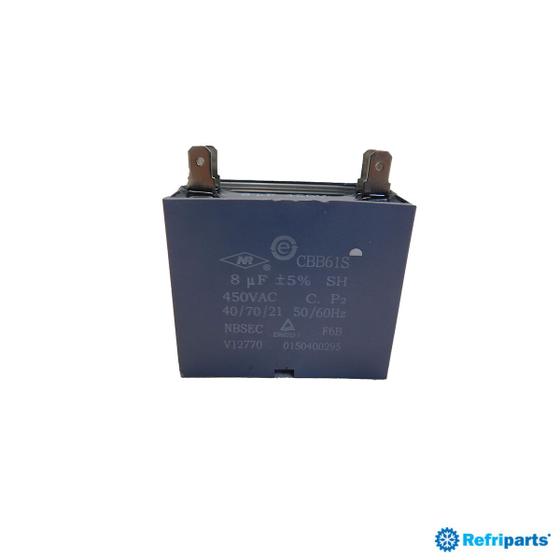 Imagem de Capacitor Split 8MF 04 Terminal