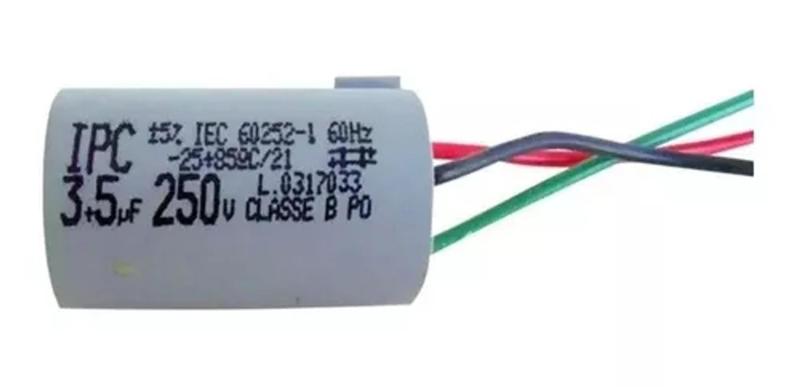 Imagem de Capacitor Ventilador Teto Latina 3+5uf Air Control 110v