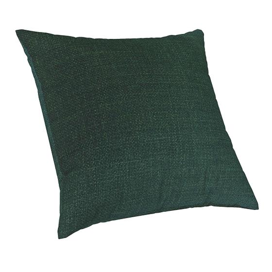 Imagem de Capas de Almofada 50x50cm Suede Luxo Premium Ziper Invisivel Resistente Verde