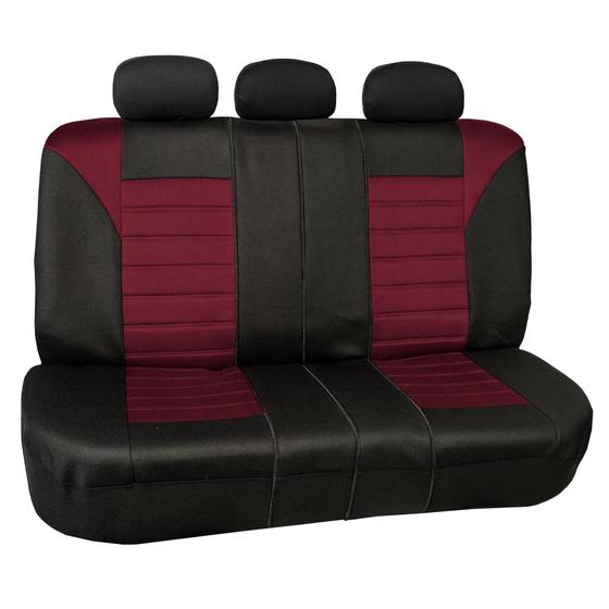 Imagem de Capas de assento de carro FH Group 3D Air Mesh Universal Fit Burgundy