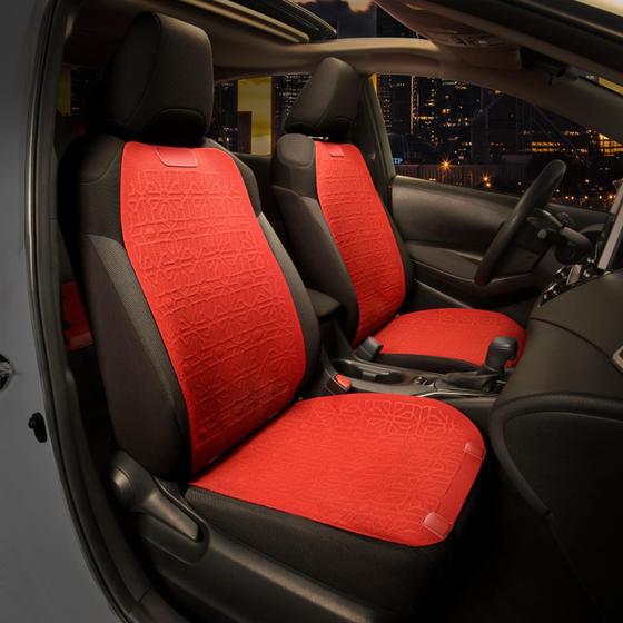Imagem de Capas de Assento Universais CAAP DRIVEN Protex Series - Conjunto Completo (Vermelho)