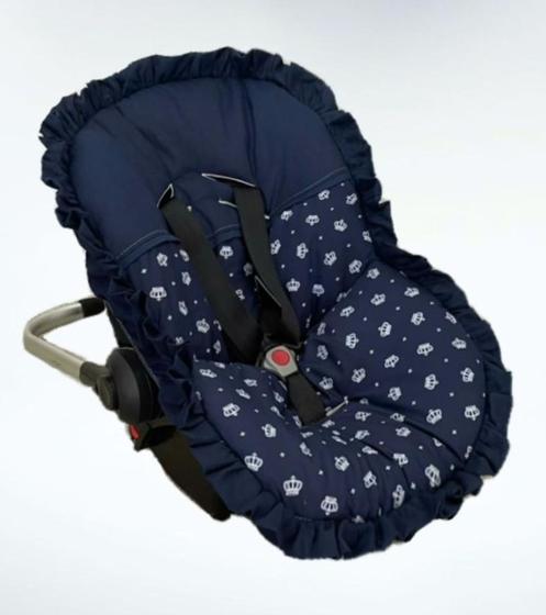 Imagem de Capas de bebê conforto Coroa azul