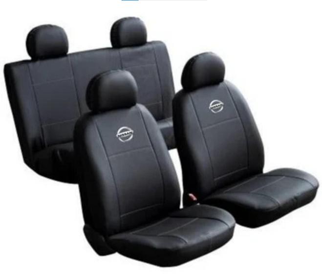 Imagem de Capas de couro de alta qualidade para bancos de Nissan Versa 2013-2015