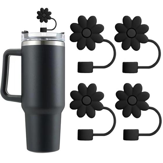 Imagem de Capas de Palha para Copos Stanley (900 e 1200ml) - Kit com 4 Unidades