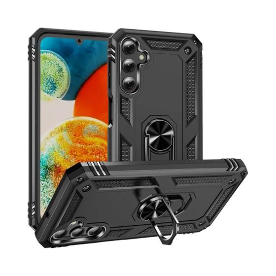 Imagem de Capas de Proteção Samsung Galaxy A15/A24/A34/A54/A04 - Capa Traseira com Anel Metálico e Resistente a Choques