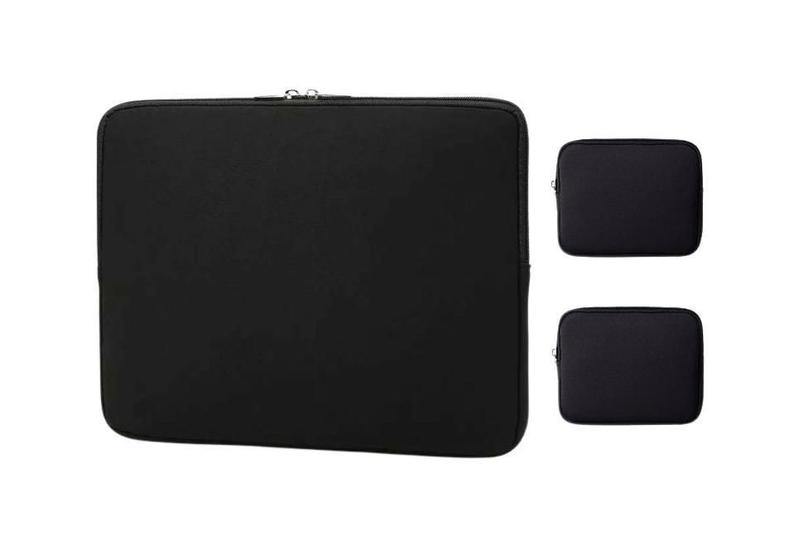 Imagem de Capas Slim Notebook Porta Cabo+Porta Hd 3 Peças 15.6