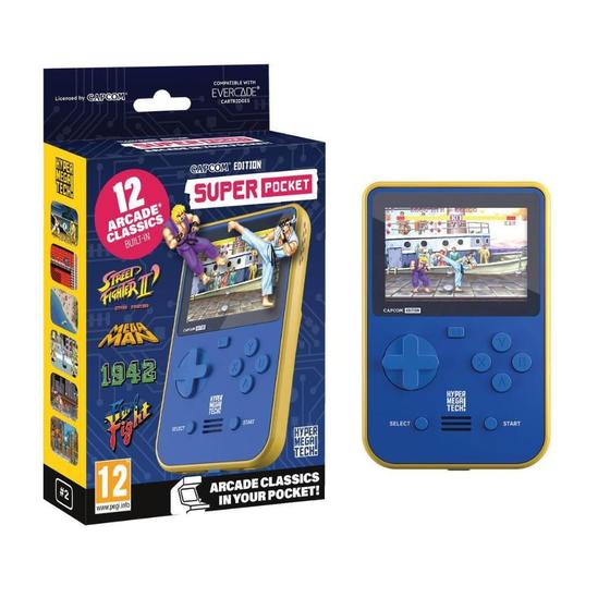 Capcom Super Pocket Portátil Com 12 Jogos Imagem de Capcom Super Pocket Portátil Com 12 Jogos