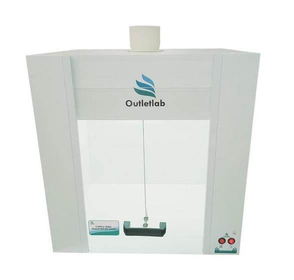 Imagem de Capela Para Exaustão De Gases 60 Em Mdf Com Filtro Hepa 110V
