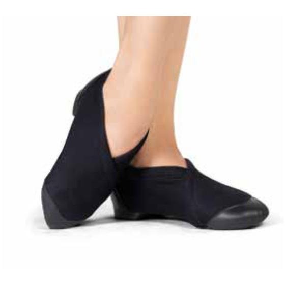 Imagem de Capezio Botinha em Neoprene com Biqueira e Calcanhar de Couro, Sola Dividida Ref 309