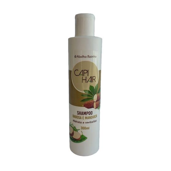 CapiHair Shampoo hidratação revitalizadora Babosa e mandioca 300ml