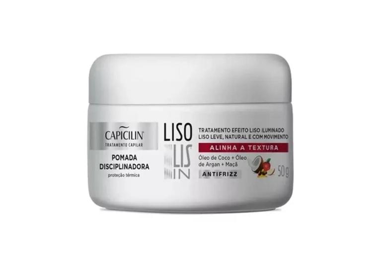 Imagem de Capicilin - Liso Lis In Pomada Disciplinadora Antifrizz 50g