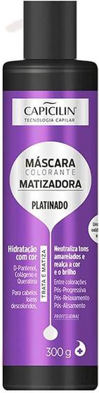 Imagem de Capicilin - Máscara Colorante Matizadora 300g - Platinado