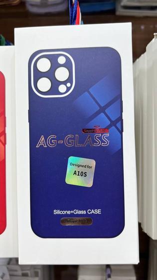 Imagem de Capinha AG-Glass com traseira de Vidro para SAMSUNG A10S - Cores Sortidas