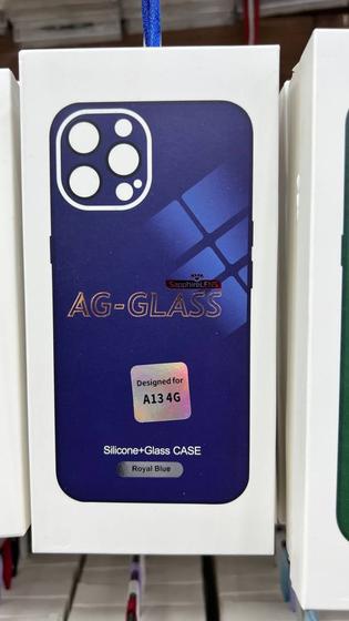 Imagem de Capinha AG-Glass com traseira de Vidro para SAMSUNG A13 4G - Cores Sortidas