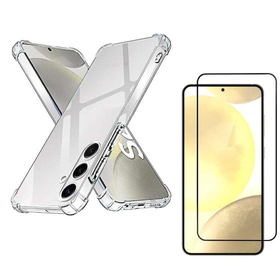 Imagem de Capinha Anti Shock P/Samsung S24Plus + Película De Vidro 3D