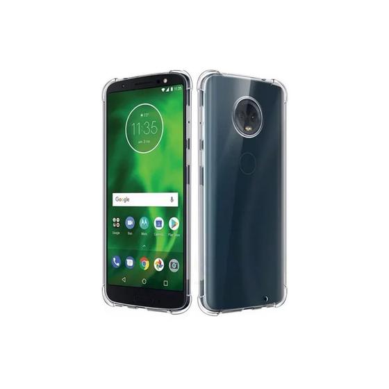 Capinha Antichoque Transparente Para Motorola G6 Plus XT1926 Menor preço em Capinha Antichoque Transparente Para Motorola G6 Plus XT1926