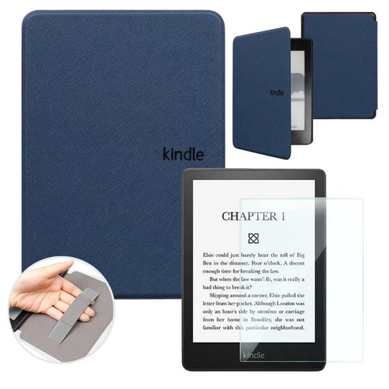 Imagem de Capinha c/ alça slim case para Kindle 12ª Gen RS23CV + vidro