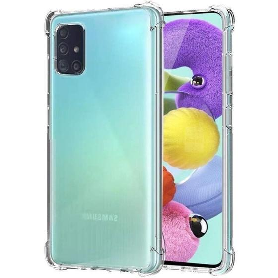 Imagem de Capinha Capa Anti Impactos Samsung Galaxy A71 +  Película de Vidro