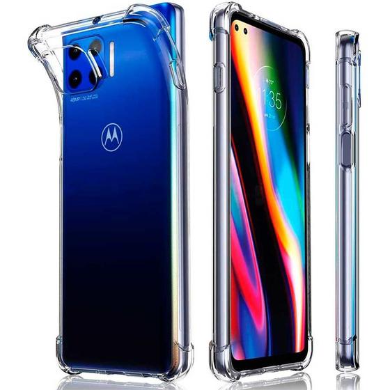 Imagem de Capinha Capa Case Anti Impactos para Moto G 5G Plus Transparente