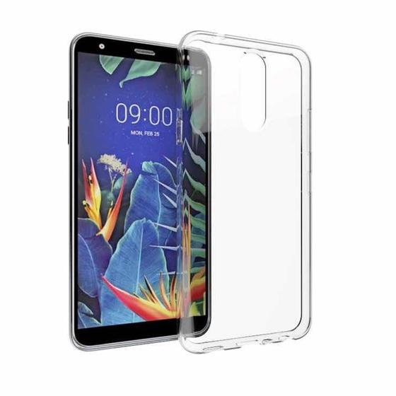 Custodia Sidande Per LG K40 / Solo / K12 Plus | Foderina Floreale Trasparente Morbida TPU Antishock (Mandala) - 2