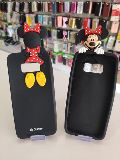 Imagem de Capinha Capa Celular Samsung Galaxy S8 Emborrachada Minnie