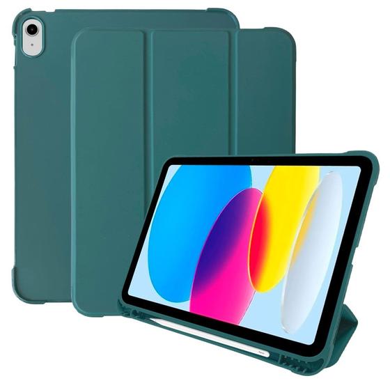 Imagem de Capinha Capa Compatível com Ipad 10 10.9 2022 Case Smart Suporte Pencil Anti Impacto Encaixe Perfeito Resistente