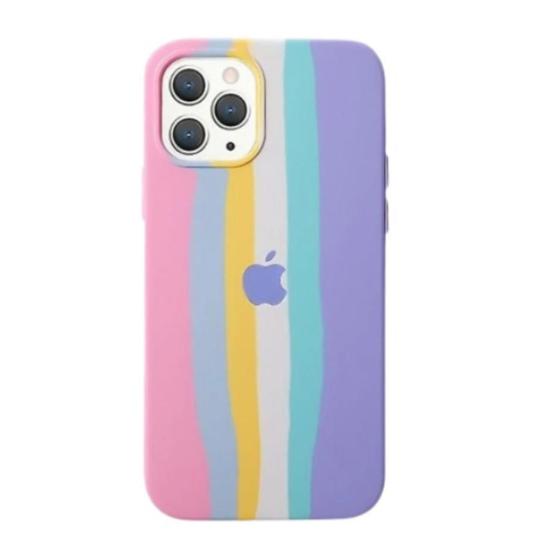 Capinha Capa Compatível com iPhone 11 Colorida Orgulho Case Aveludada Arco-iris Menor preço em Capinha Capa Compatível com iPhone 11 Colorida Orgulho Case Aveludada Arco-iris