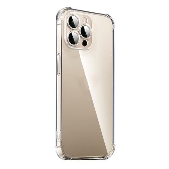 Imagem de Capinha Capa Compatível Com iphone 12 pro max tela 6.7 Borda Anti Queda transparente