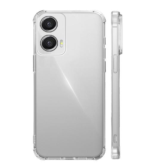 Imagem de Capinha Capa Compatível Com MOTOROLA Edge 50 Fusion Xt2429 tela 6.7 Borda Anti Queda transparente