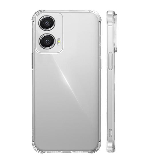 Imagem de Capinha Capa Compatível Com MOTOROLA moto G85 Borda Anti Queda transparente Transparente