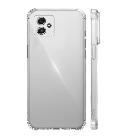 Imagem de Capinha Capa Compatível Com Samsung Galaxy a04e 4g A042 tela 6.5 Borda Anti Queda transparente