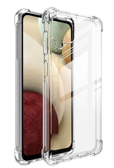 Imagem de Capinha Capa Compatível Com Samsung Galaxy m32 Tela 6.4 Borda Anti Queda transparente