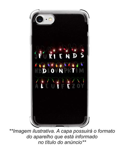 Imagem de Capinha Capa para celular A02S Samsung Galaxy A02S (6.5") - Stranger Things Friends Don't Lie ST13