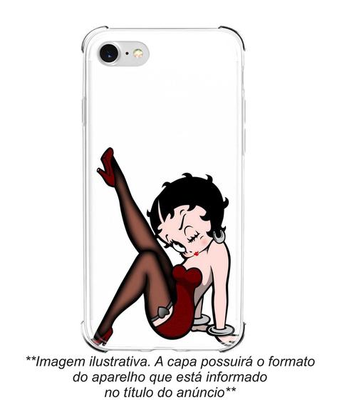 Imagem de Capinha Capa para celular A12 Samsung Galaxy A12 (6.5") - Betty Boop BP2