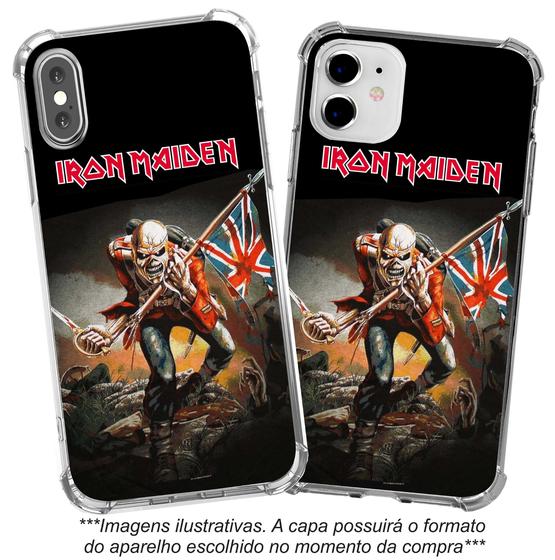 Imagem de Capinha Capa para celular Iphone 12 12 Pro 12 Mini 12 Pro Max Iron Maiden The Trooper IRM6V