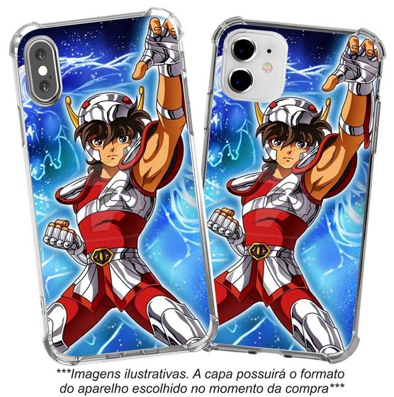 Imagem de Capinha Capa para celular Iphone 13 13 Pro 13 Mini 13 Pro Max Cavaleiros do Zodiaco Seiya CDZ6