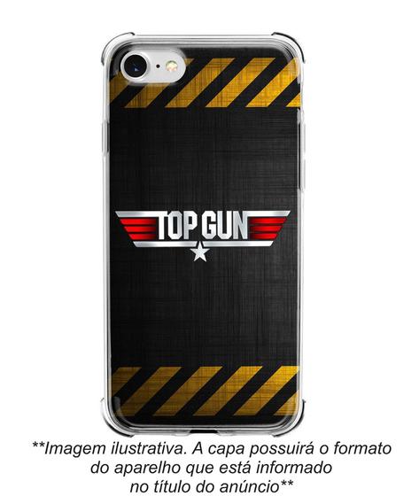 Imagem de Capinha Capa para celular Iphone SE Novo (2020) - Top Gun Aviação TPG1
