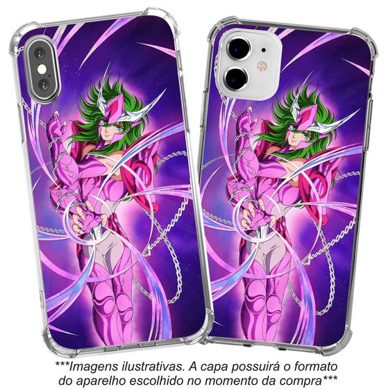 Imagem de Capinha Capa para celular LG K12 K12 Plus K12 Prime K12 Max Cavaleiros do Zodiaco Shun CDZ10